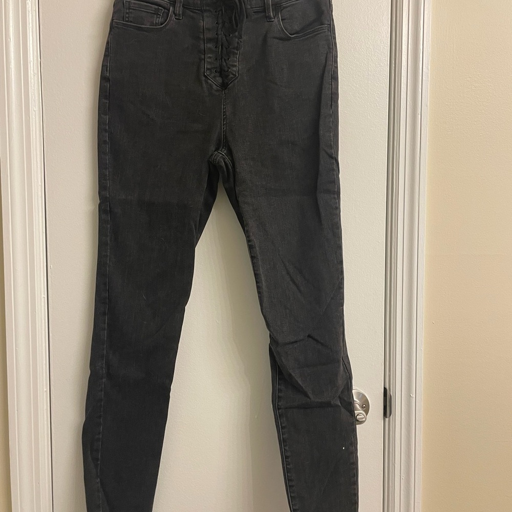 PacSun Women's High Rise Black Jeans